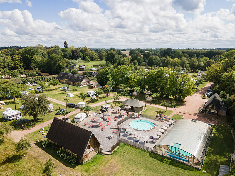 Glamping Camping Huttopia Calvados – Normandie