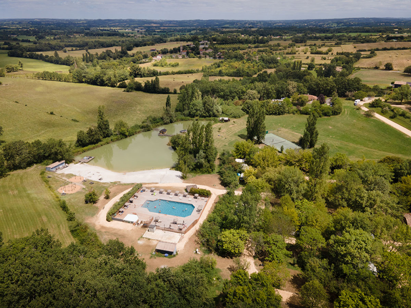 Glamping Camping Huttopia Vallée du Lot