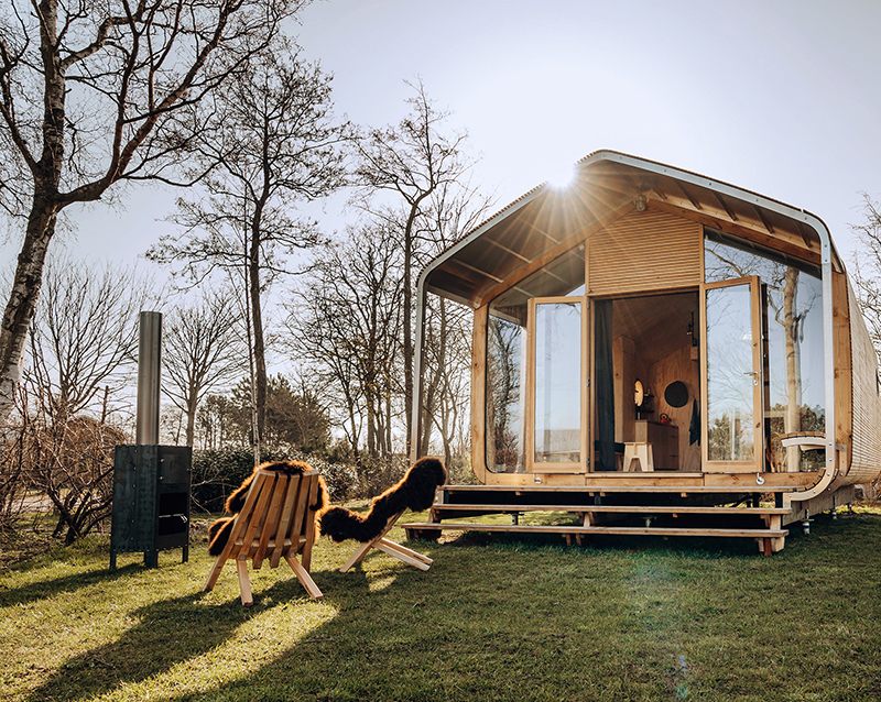 Glamping Boven het Maaiveld