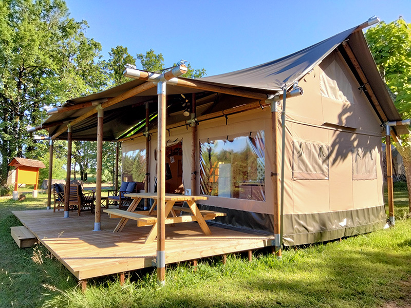 Glamping Camping Fontaine du Roc